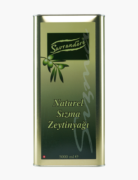 Naturel Sızma Zeytinyağı 5 lt Teneke resmi