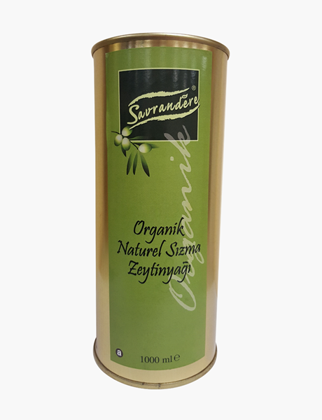 Organik Naturel Sızma Zeytinyağı 1 lt Teneke resmi