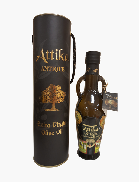 Extra Virgin Olive Oil Anfora 250 ml Bottle with Cylender Box resmi