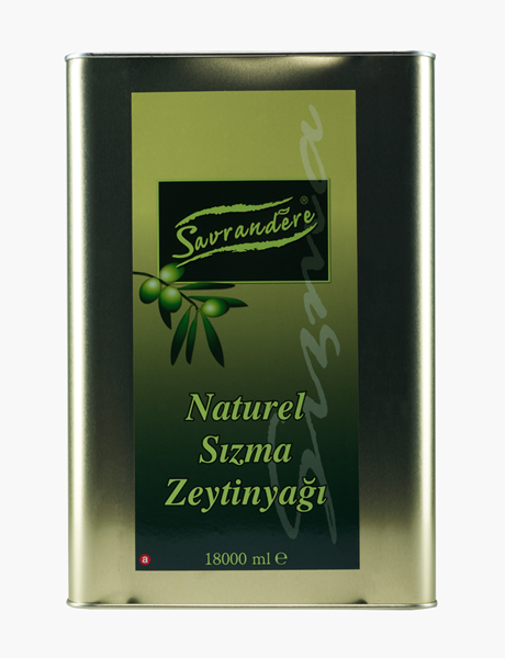 Naturel Sızma Zeytinyağı 18 lt Teneke resmi