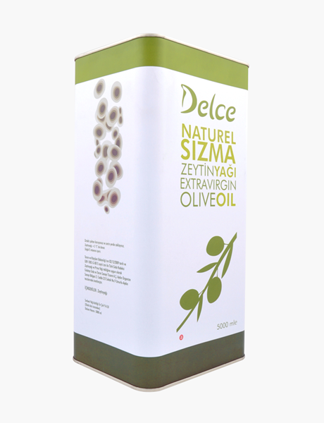 Delce Naturel Sızma Zeytinyağı 5 lt Teneke resmi